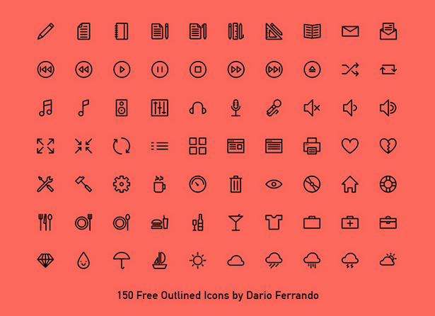 Freebiesbug Flat icons